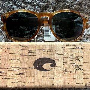 NWT Costa Del Mar “Del Mar” 580 Polarized Sunglasses